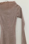marc le bihan slim fit stretch dress 21966 E23 ROSE ANCIEN